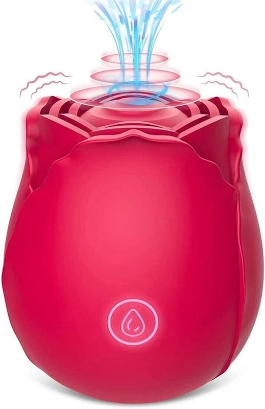 10-speed Rose Vibrator G-spot Dildo Clitoral Sucking For Women Sex Toys