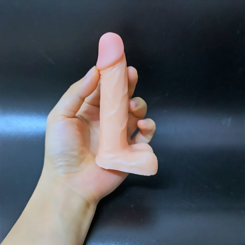 4 Styles Realistic-Small-Beginner-Penis-Dong-Anal-Dildo-Cock-Butt Plug-Women Toy