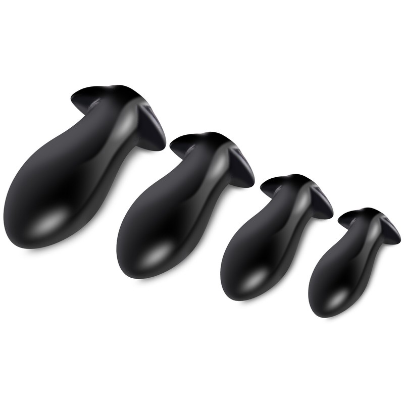 Butt Plug Anal G Spot Dildo Dong Soft S/M/L/XL Adult Women Men Couples Sex Toys gallery