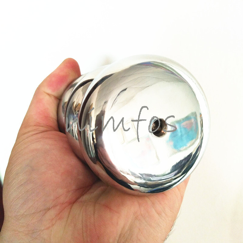 Anal Plug Stainless Steel Solid Trainer Butt Dildo Plug Anus Dilator Sex Toys gallery