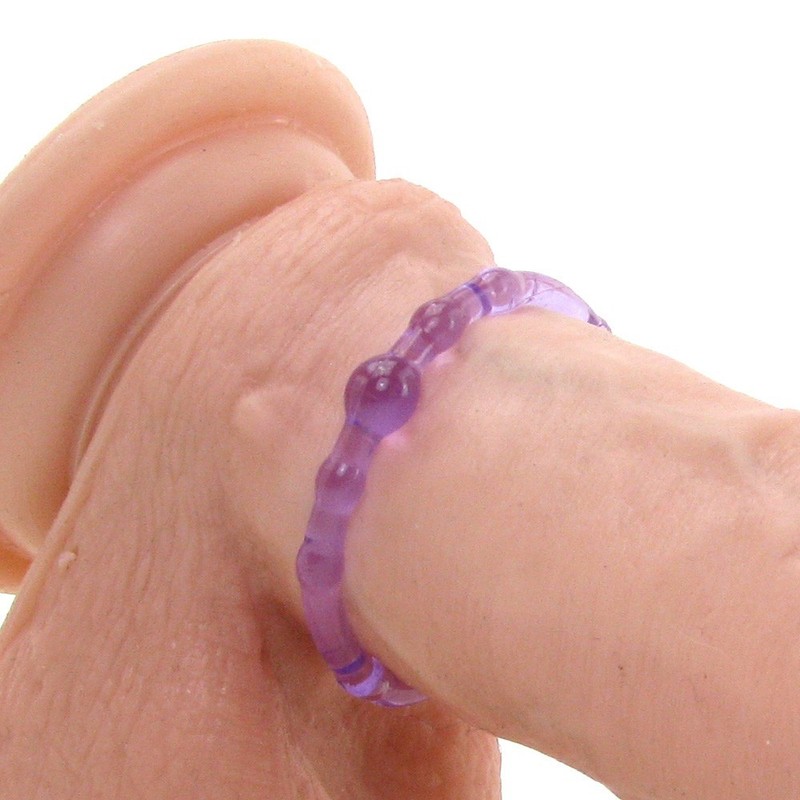 Island Cock Rings Purple - Male Penis Erection Enhancer Prolong Sex gallery