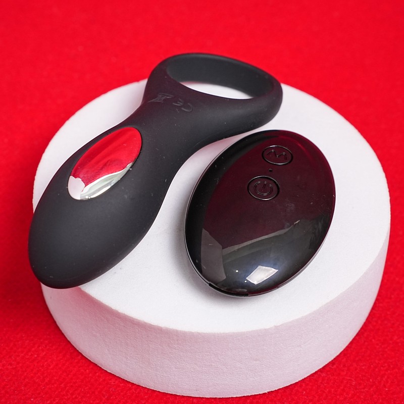 Vibrating Cock Ring Rechargeable Penis Ring Vibrator Massager Sex Toys for Men