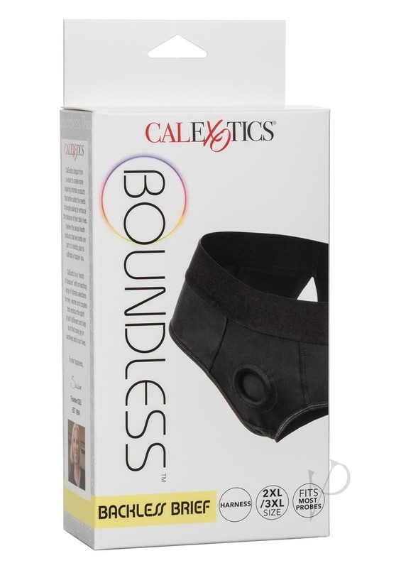 Boundless Backless Brief Harness – 2XL/3XL – Black