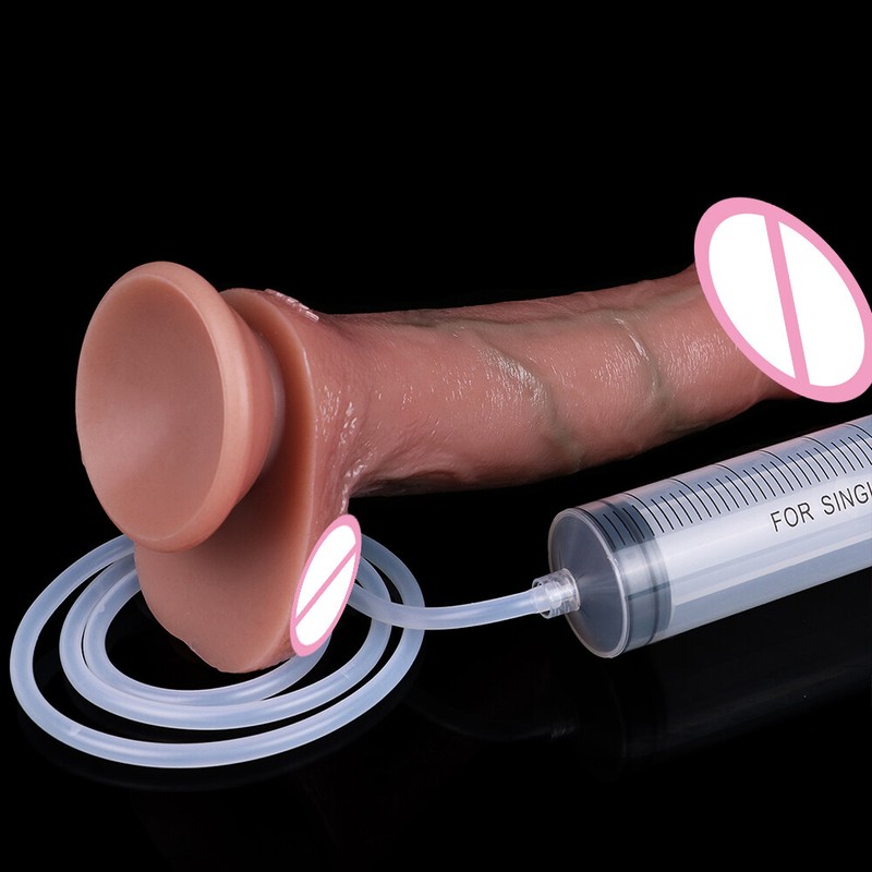 5Styles 2Colors Realistic Silicone Dildo With Sucker Anal Plug Skin Feeling Toys gallery