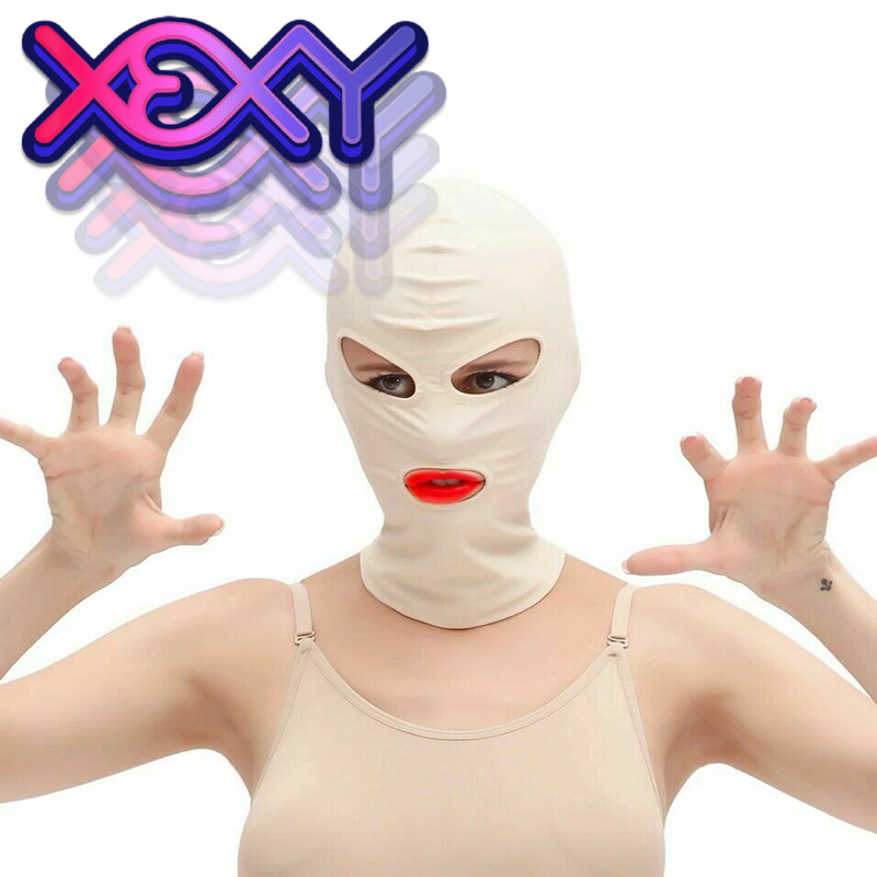 Faceless 3 Hole • Mouth & Eye Hole Full Face Mask Balaclava XEXY ADULT SEX TOYS" gallery