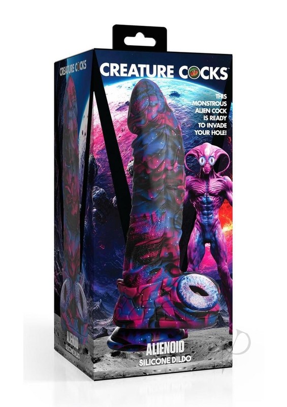 Creature Cocks Alendoid Silicone Dildo – Multicolor