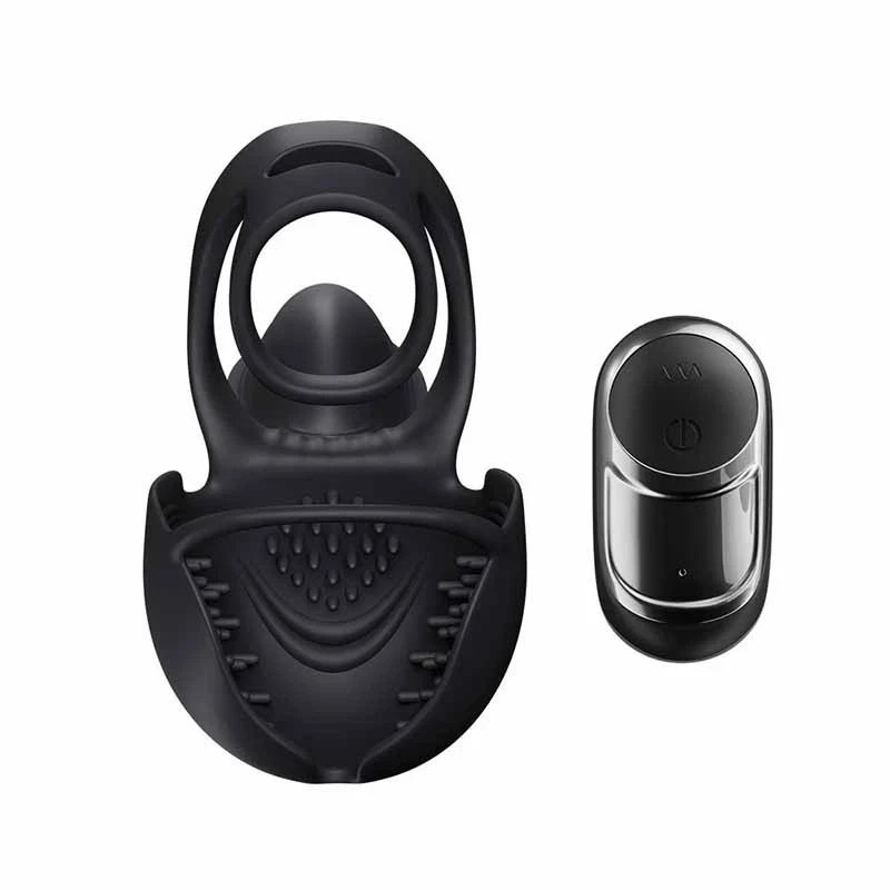 Electric Cockring Locking Multifunctional Stimulator-Vibrator Lubricants Couples gallery