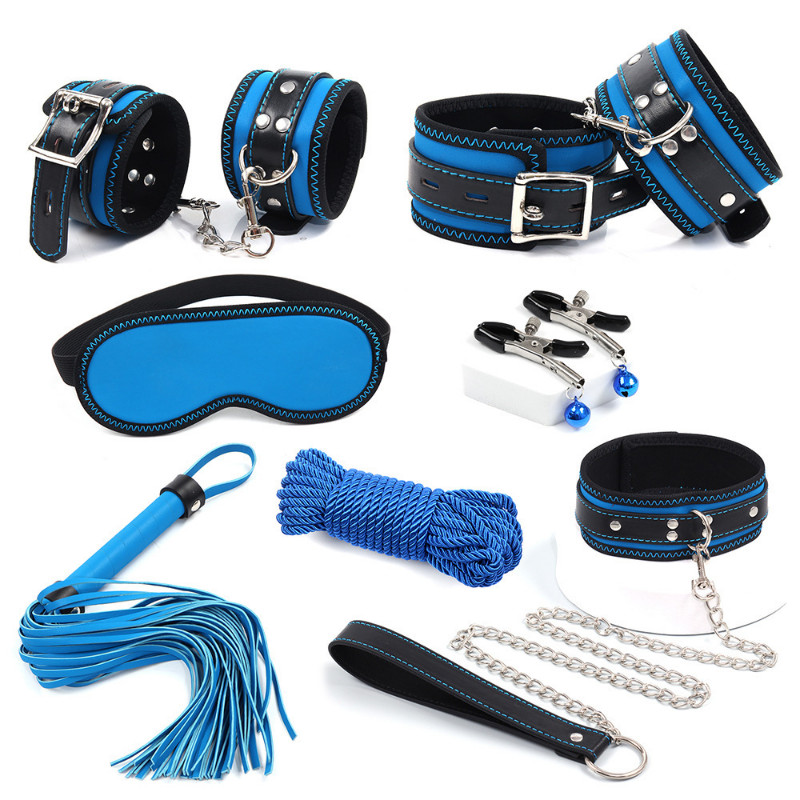 BDSM Pro Adult Kits Handcuff Bondage Restraints Fetish Games Sex Toys for Couple