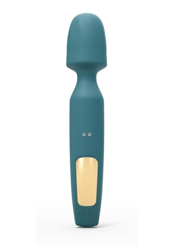 R-evolution Rechargeable Silicone Rabbit Vibrator - Teal Me gallery