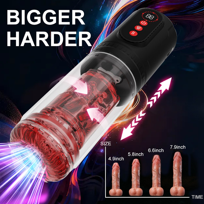 Automatic Sucking Vibrating Blow Job BJ Oral Sex Toy Male Masturbator Stroker gallery