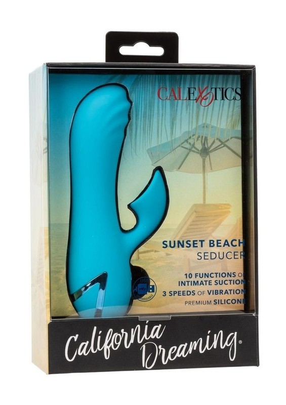 California Dreaming Sunset Beach Seducer Silicone Dual Vibrator