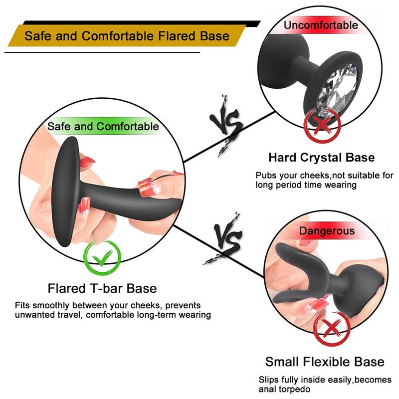 3 size Adult Sex Toys Anal Butt Plug Trainer Kit Prostate Massage for Men Women gallery