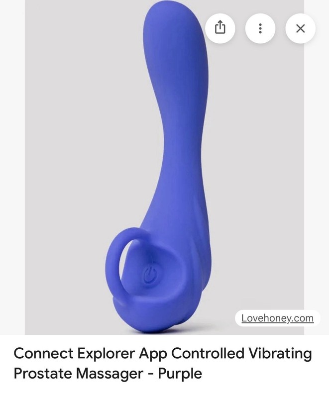 Vibrator, Anal Probe, Mobile App, Opened Box(Partially Used)
