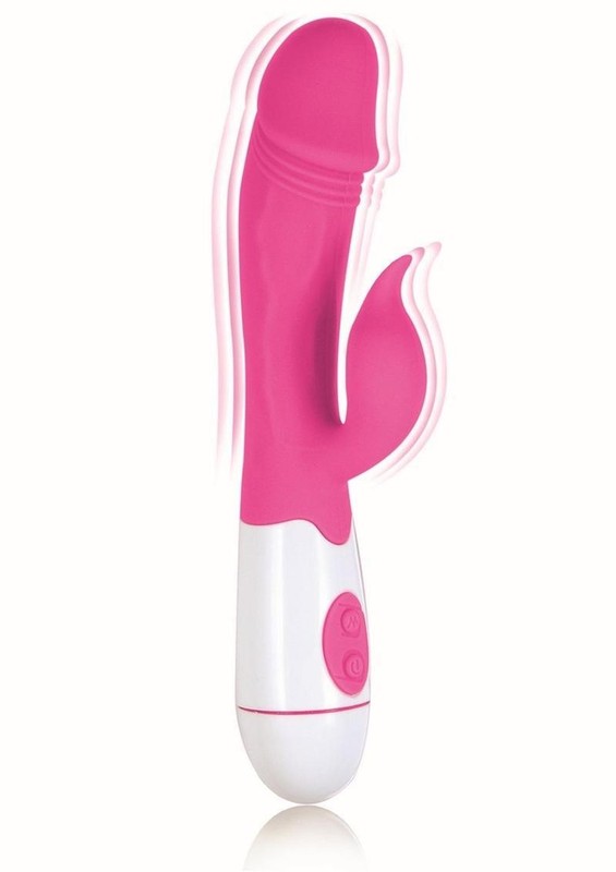 Lotus Sensual Massager #6 Silicone Rabbit Vibrator 30 Functions dual-motors