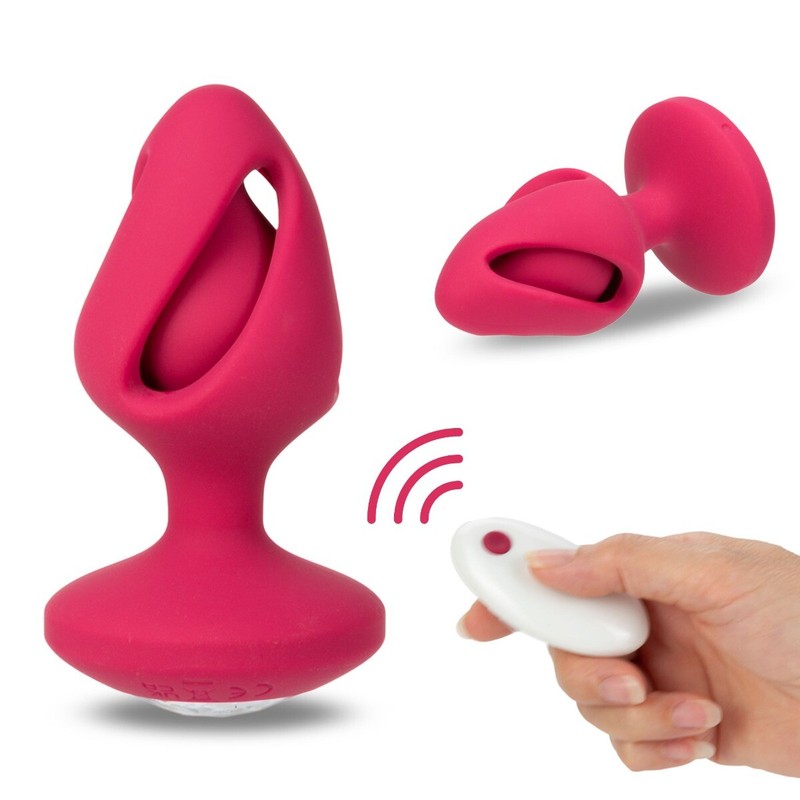 Wireless Remote Control Vibrating Anal Butt Plug Vibrator Anal Play Sex Toys