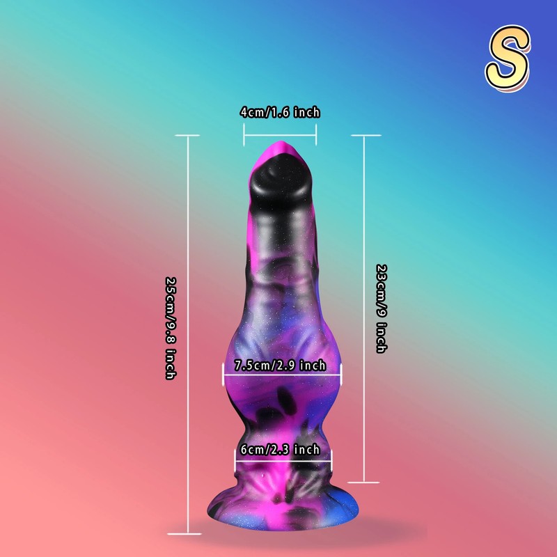 Fantasy Penis Anal Plug Prostate Suction Cup Adult Supplies Butt Plug Knot Dildo