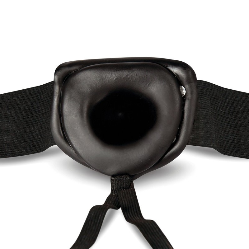 Dr. Skin – 6 Inch Hollow Strap on – Black