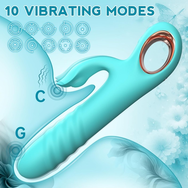 USB Rechargeable Dual Function Vibrator with Soft Silicone for Sensitive Areas gallery