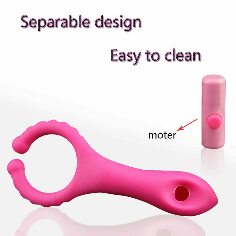 Female-Nipple-Clamps-Vibrator-Electric-Clit-Massager-Oral-Sex-Toys-for-Women-Men gallery