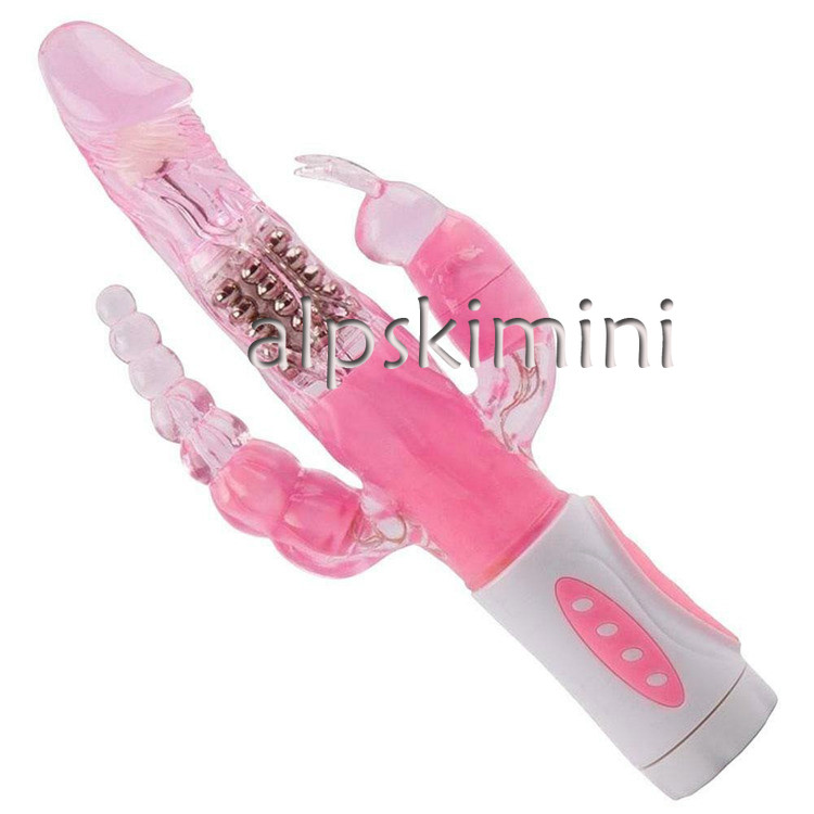 Sex-Women-Vibrator-Multifunctional Dual-G Spot-Vibrating-Dildo-Adult-Toy gallery