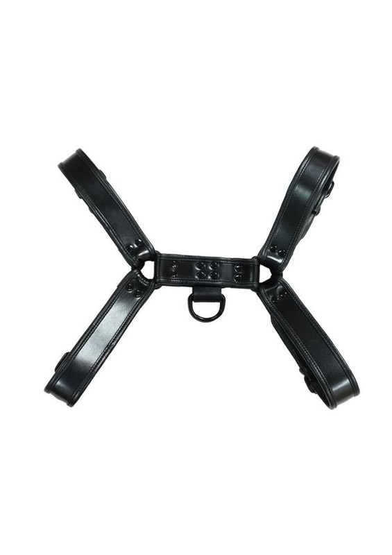 Rouge Over-the-Head Leather Harness XXL Adjustable Bondage Gear gallery
