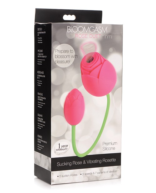 Inmi Bloomgasm 5X Suction Rose Duet – Pink