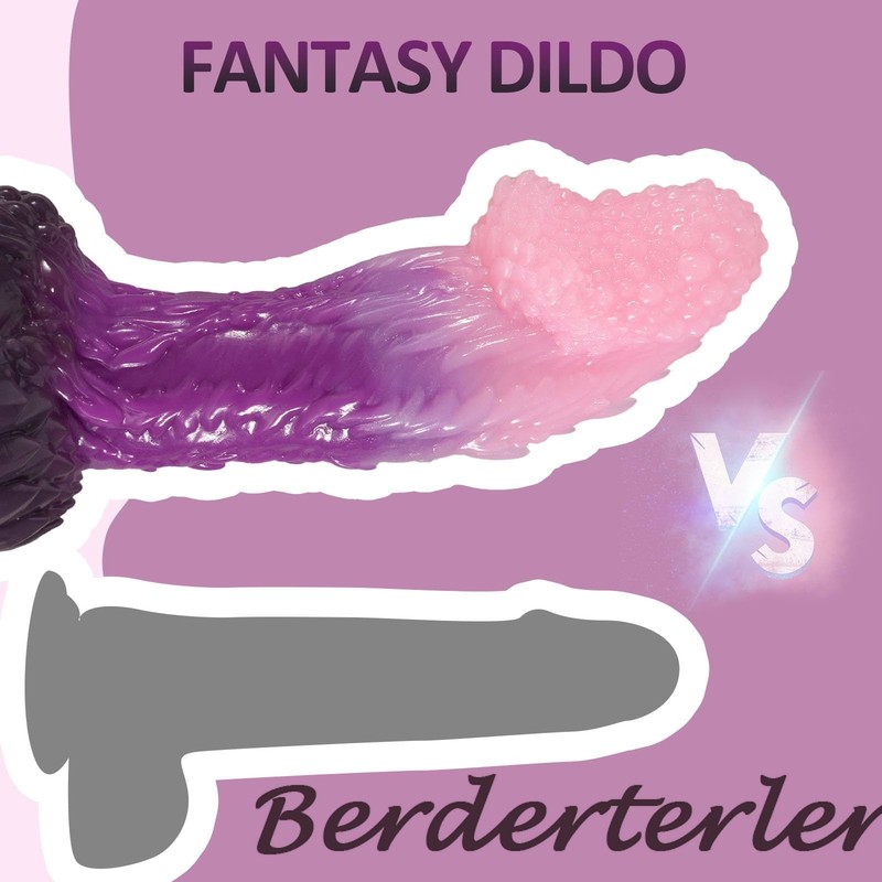 New Monster Dildo Pink Silicone Penis with Suction Cup Butt Plug Giant Sex Toys gallery