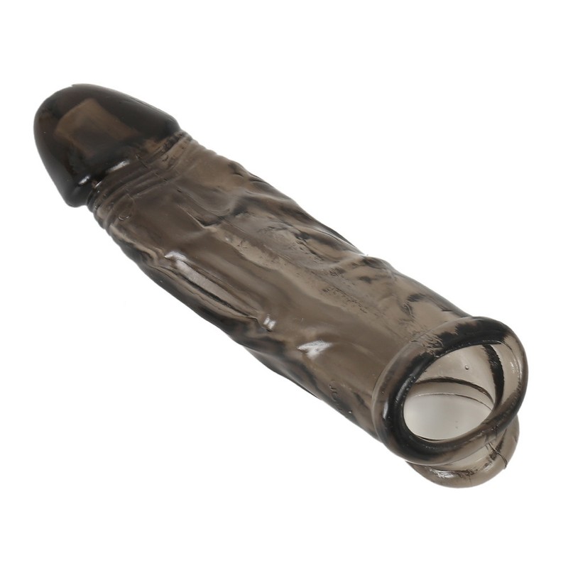 Penis-Extender-Extension-Sleeve-Realistic-Penis-Sheath-Girth-Enhancer-Condom Men