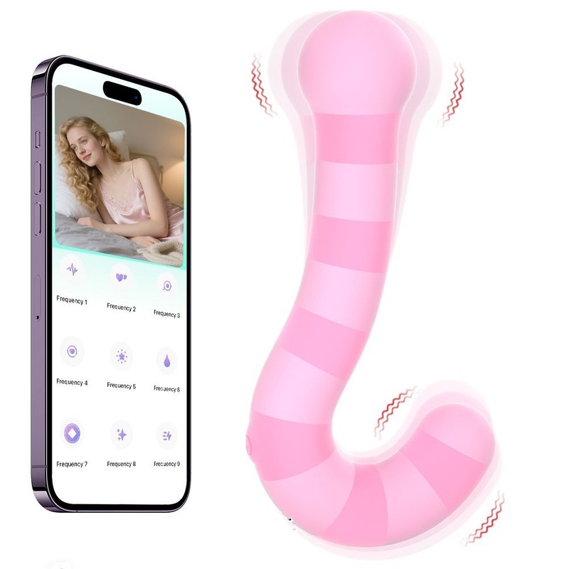 APP Controlled G Spot Stimulation Vibrator Dual Motor Remote Couples Massager gallery