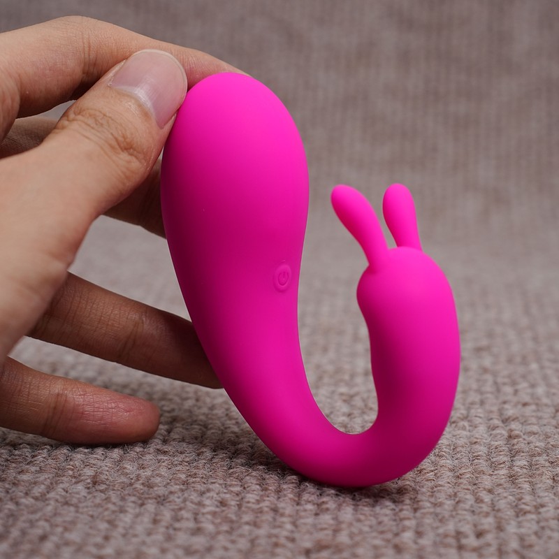 Wearable Multi-Speeds Rabbit Bullet Vibrator G-Spot Massager App Control Sex Toy