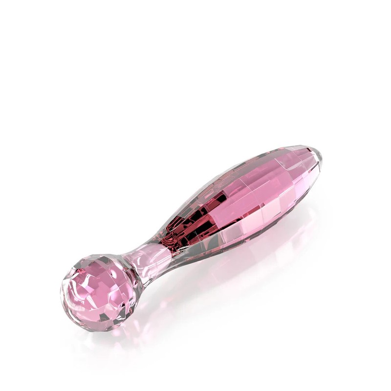 JimmyJane Dillenia Vetro Glass Wand - Pink gallery