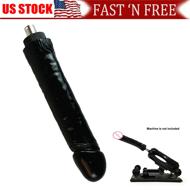 NEW BLACK SEX MACHINE 10 Inch Dildo Attachment for Women AUTO MASTURBATOR~