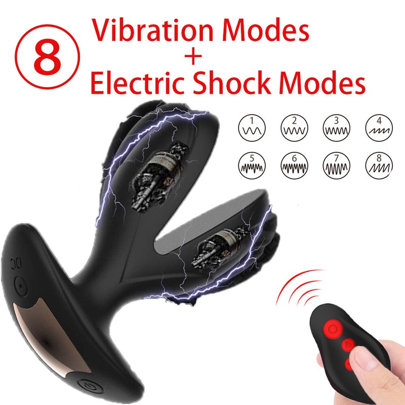 Waterproof Male Prostate Vibrating Massager Anal Butt Plug P G-spot Men Sex Toys