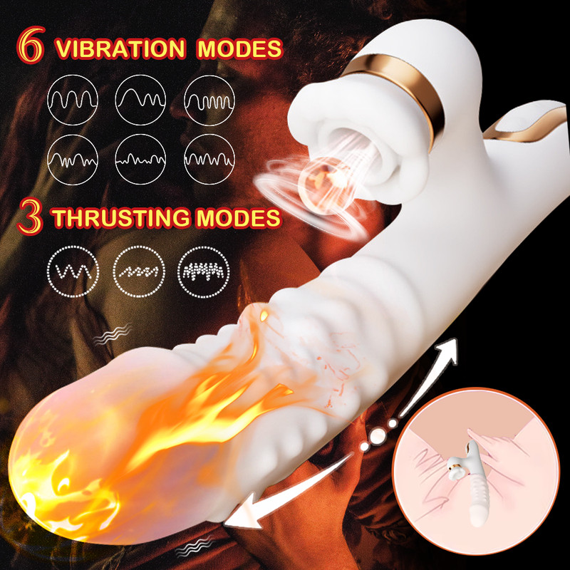 Thrusting-Vibrator-Clit-Sucker-Dildo-Women-G-spot-Massager-Sex-Toy-for-Women-US gallery