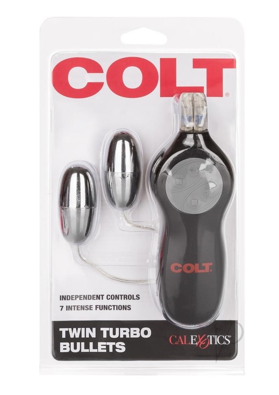 COLT Twin Turbo Bullets with Wired Remote Control – silver