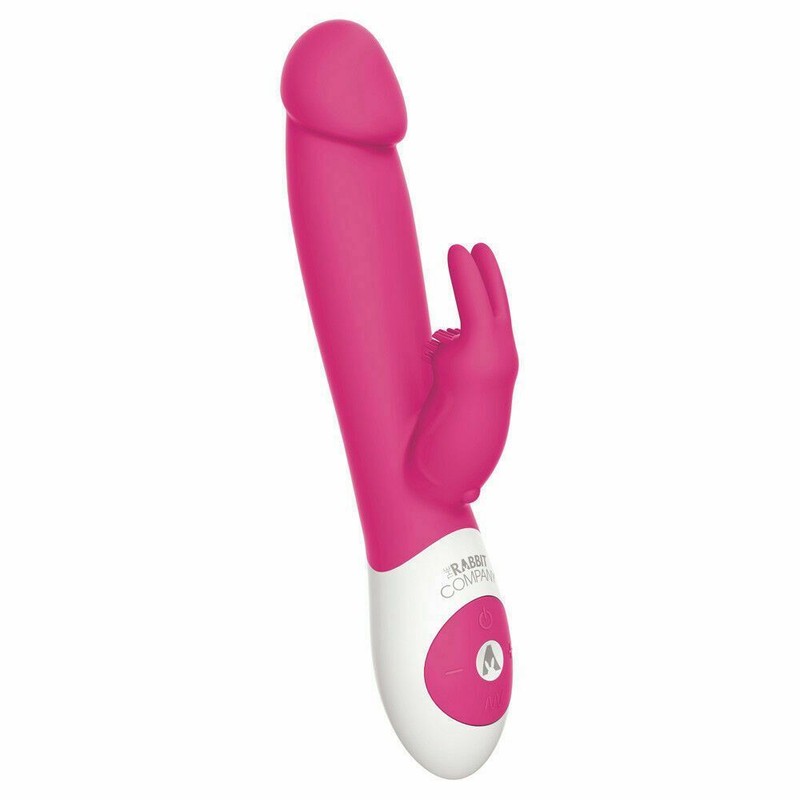 The Realistic Rabbit Rechargeable Silicone Triple Vibrator