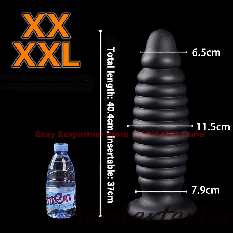 Big Spiral Ass ButtPlug Huge Thread Anal Plug Gode Dildos Anal Dilator Sex Toys gallery
