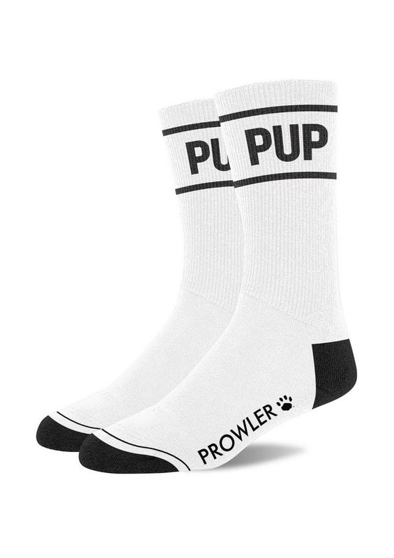 Prowler RED Pup Socks – White/Black
