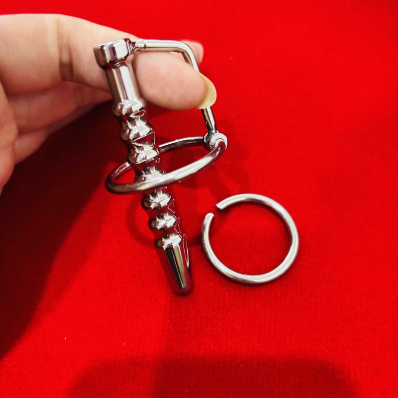 Male Stainless Penis Plug Urethral Sounding Dilator Hollow Rods Penis Stretcher gallery
