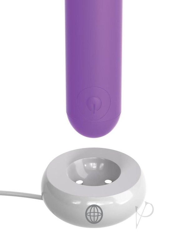Fantasy For Her Rechargeable Multi Speed Bullet Vibrator - Purple gallery