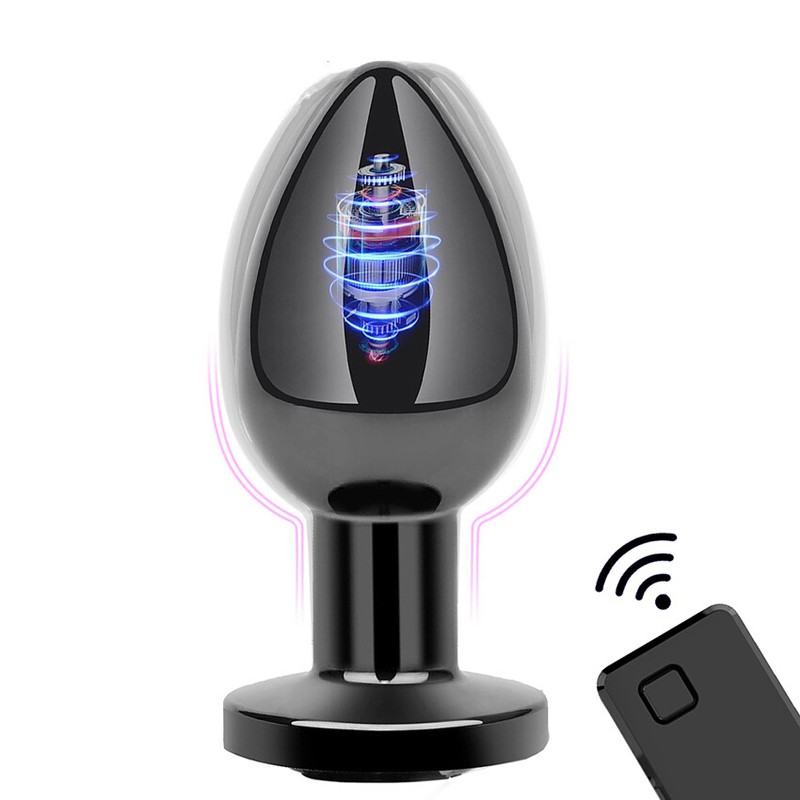 Stainless Steel Anal Butt Plug G-spot Stimulate Dildo Vibrator Prostate Massager gallery