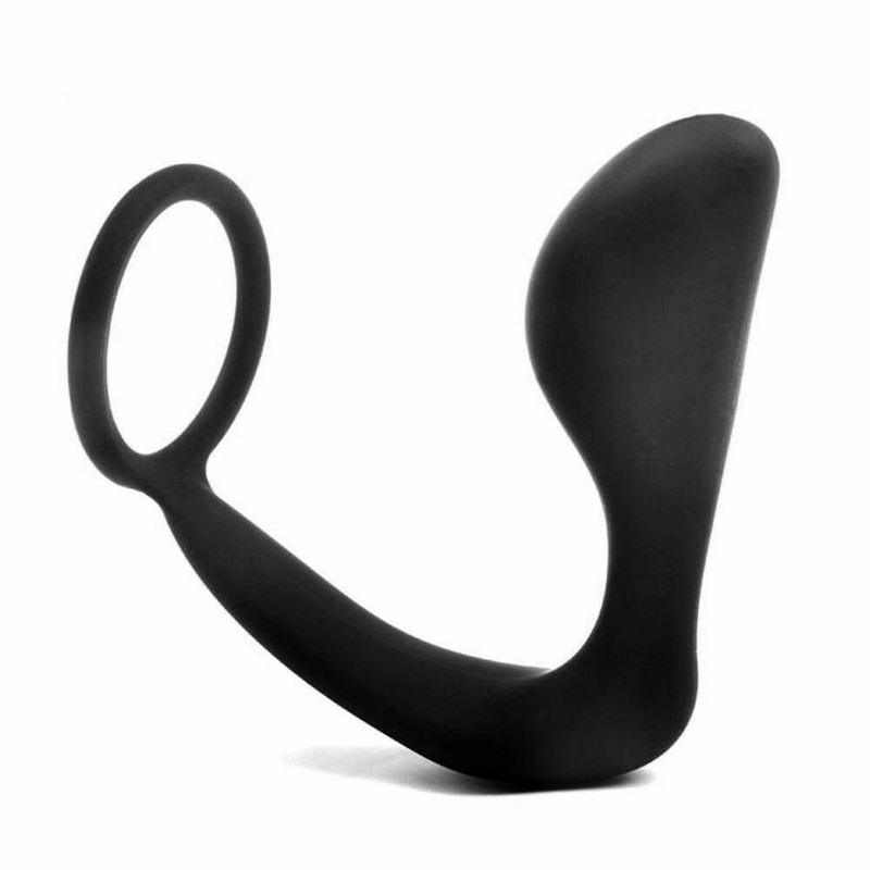 Male Penis Ring Anal Plug Combo P-Spot Prostate Massager Stimulation for Men gallery