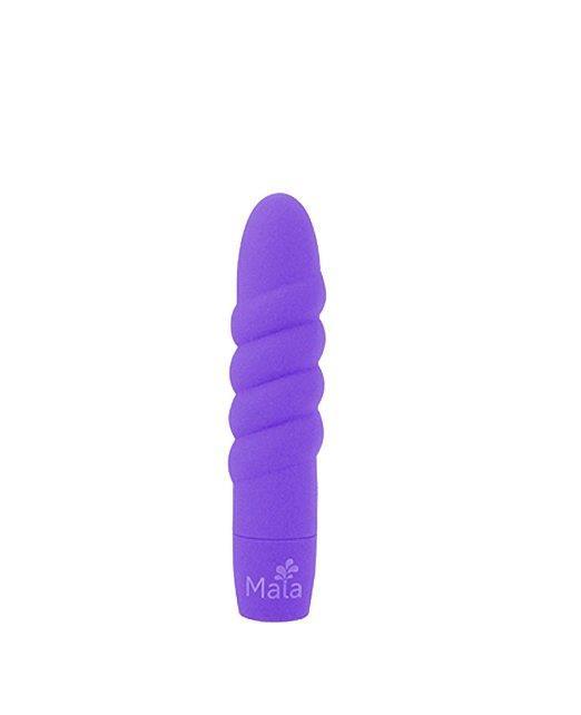 Porpora TTYMB2 Twistty LED Mini Bullet Vibrator Neon Purple 7 Speed Functions