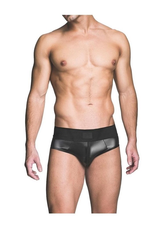 Prowler RED Wetlook Brief - Medium - Black gallery
