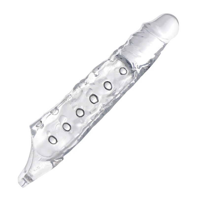 Add 3" Realistic Penis Extender Extension Sleeve Cock Sheath Enlarger Enhancer gallery