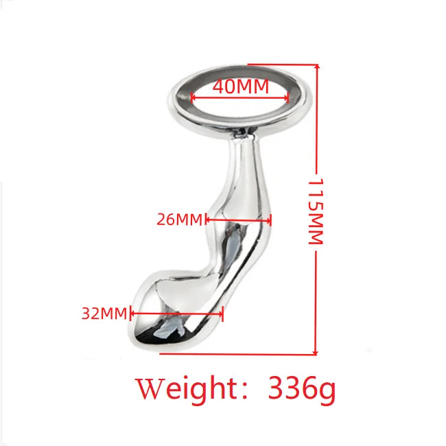 Heavy Stainless Steel Anal Beads Butt Plug Anal Beads Pull Ring Insert Vaginal gallery