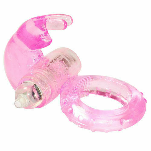 Juguetes Sexuales Anillo Vibrador Conejito Flexibles Potente para Hombre Delay