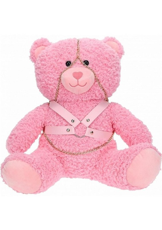 S-Line Bear Bondage Fuzzy – Large – Pink