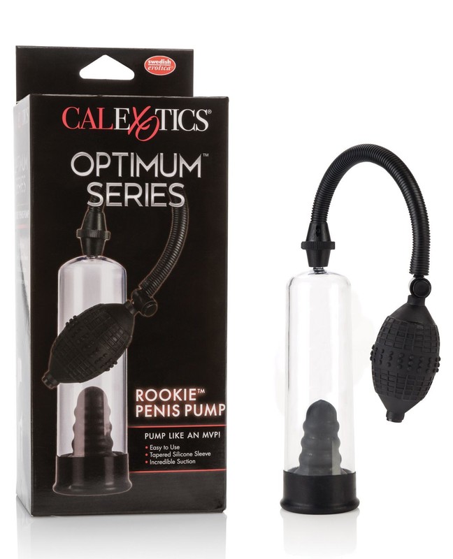 CalExotics Rookie Penis Pump Male Enlarger Enlargement Clear