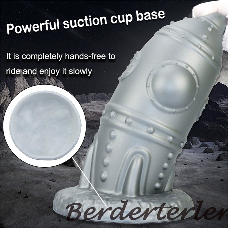 Super Large Rocket Butt Plug 32x12cm 2.6kg Bump Stimulating Anal Toy for Adults gallery